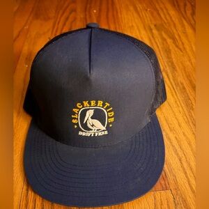 Slackertide Drift Free Navy Blue Trucker Hat